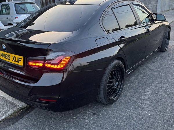 BMW 3-Series Saloon, Diesel, 2015, Black