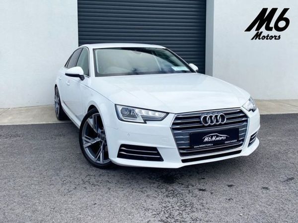 Audi A4 Saloon, Diesel, 2017, White