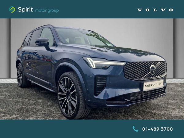 Volvo XC90 SUV, Petrol Plug-in Hybrid, 2025, Blue