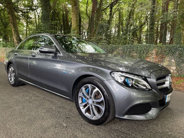 Mercedes-Benz C-Class Saloon, Petrol Plug-in Hybrid, 2017, Grey