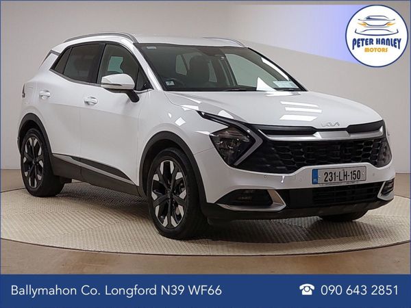 Kia Sportage SUV, Petrol Plug-in Hybrid, 2023, White
