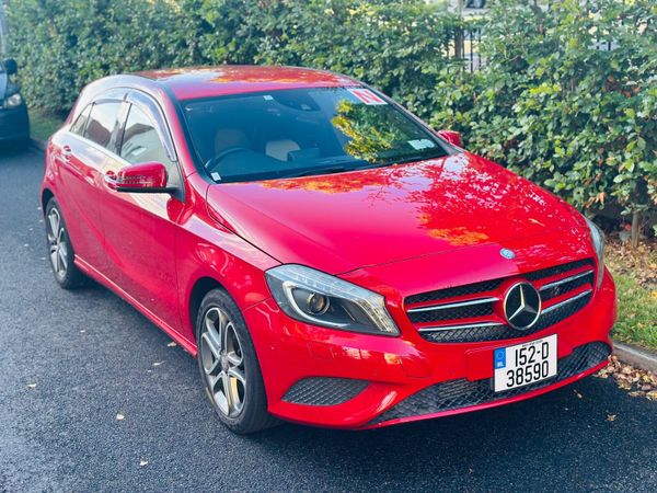 Mercedes-Benz A-Class Hatchback, Petrol, 2015, Red