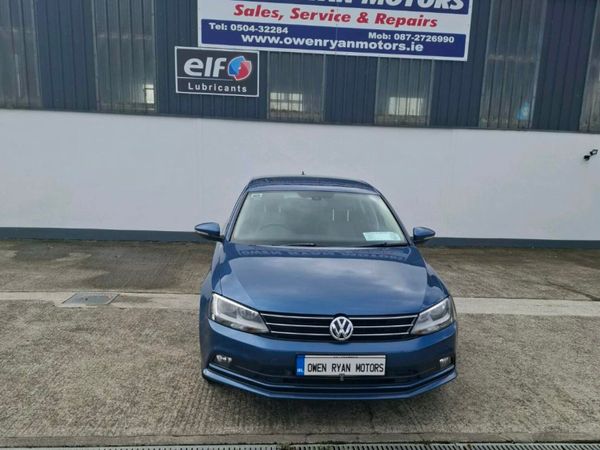 Volkswagen Jetta Saloon, Diesel, 2017, Blue