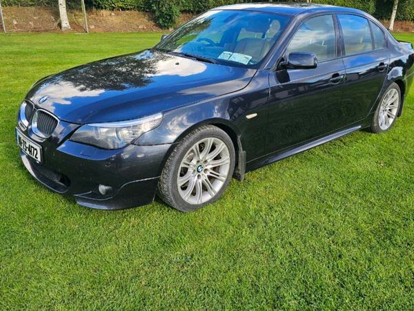 BMW 5-Series Saloon, Diesel, 2008, Black