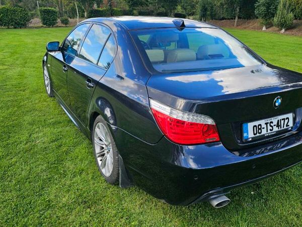 BMW 5-Series Saloon, Diesel, 2008, Black