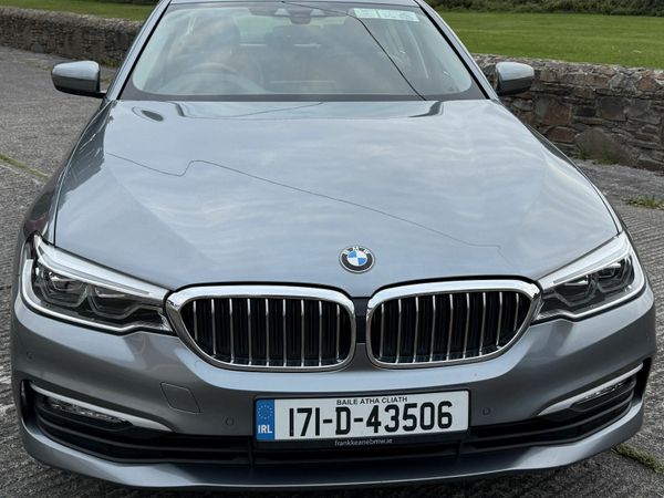 BMW 5-Series Saloon, Diesel, 2017, Blue