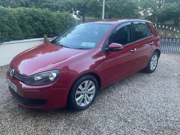 Volkswagen Golf Hatchback, Diesel, 2009, Red