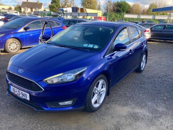 Ford Focus Hatchback, Diesel, 2015, Blue