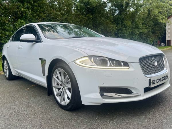 Jaguar XF Saloon, Diesel, 2012, White