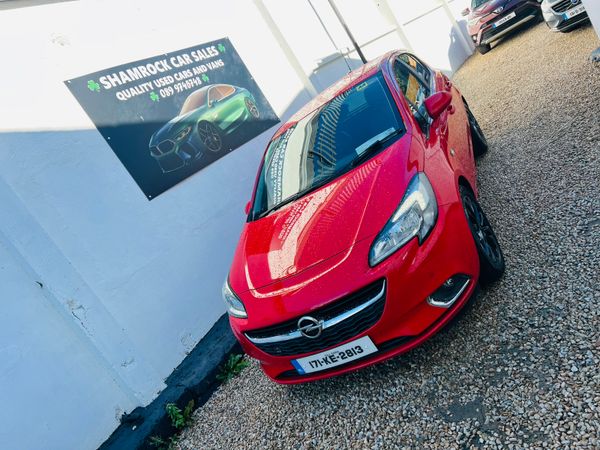 Opel Corsa Hatchback, Petrol, 2017, Red