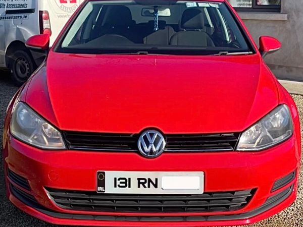 Volkswagen Golf Estate, Diesel, 2013, Red