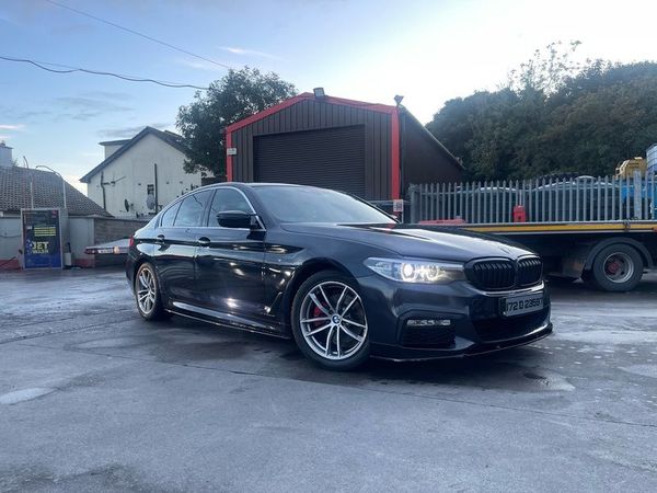 BMW 5-Series Saloon, Diesel, 2017, Black