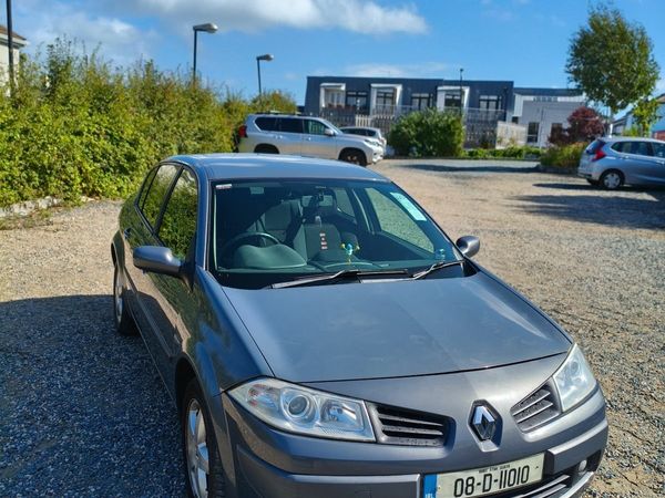 Renault Megane Saloon, Petrol, 2008, Grey