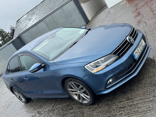 Volkswagen Jetta Saloon, Diesel, 2017, Blue