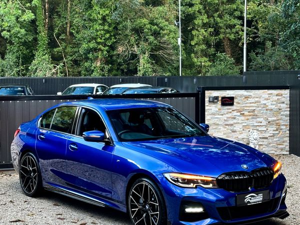 BMW 3-Series Saloon, Petrol Plug-in Hybrid, 2020, Blue