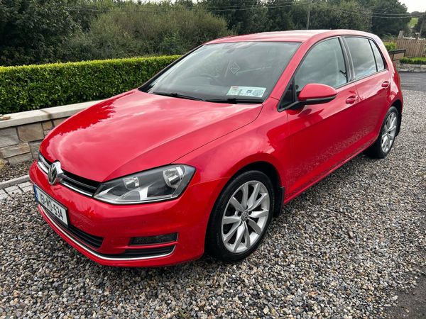 Volkswagen Golf Estate, Diesel, 2015, Red