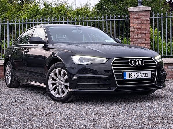 Audi A6 Saloon, Diesel, 2018, Black