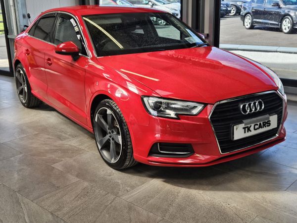 Audi A3 Saloon, Diesel, 2017, Red