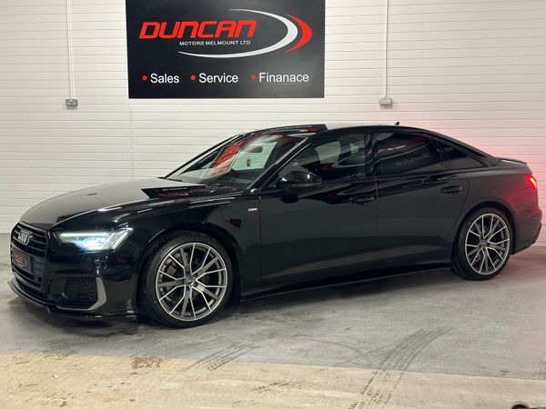 Audi A6 Saloon, Diesel Hybrid, 2018, Black