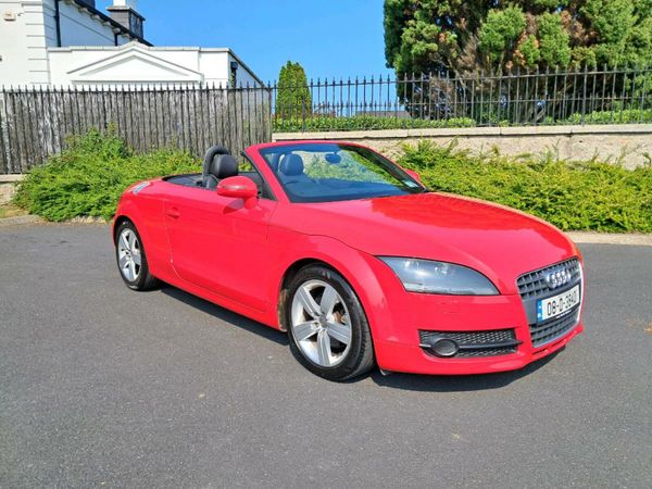 Audi TT Convertible, Petrol, 2008, Red