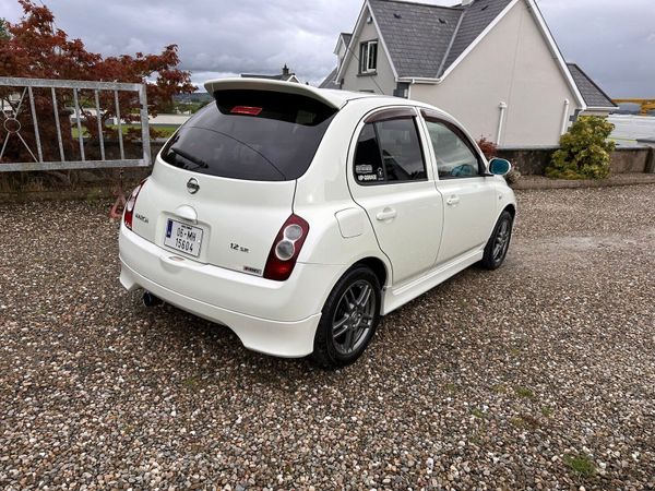 Nissan March Hatchback, Petrol, 2006, White