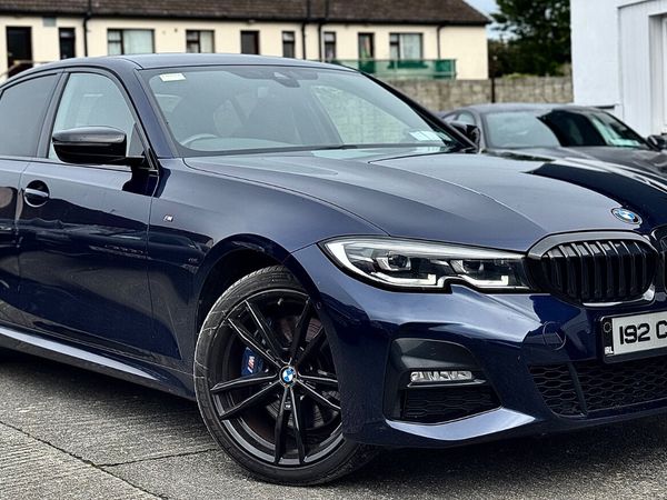 BMW 3-Series Saloon, Petrol Hybrid, 2019, Blue