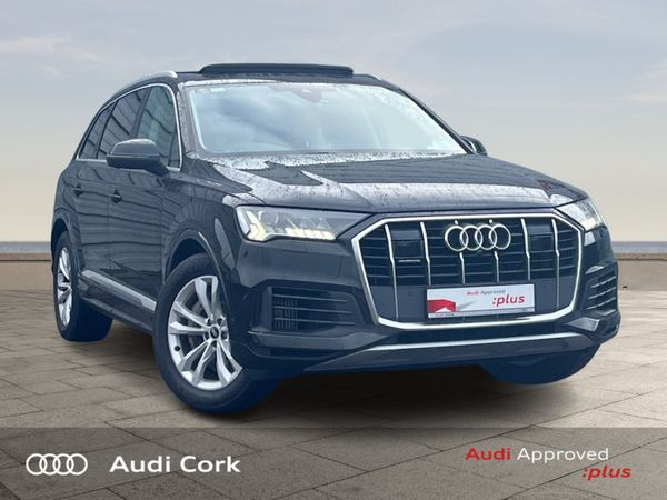 Audi Q7 Estate, Petrol Plug-in Hybrid, 2022, Black
