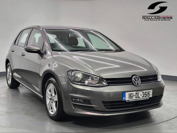Volkswagen Golf Hatchback, Diesel, 2016, Grey