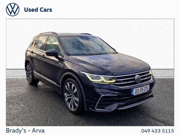Volkswagen Tiguan SUV, Diesel, 2021, Black