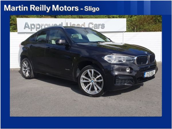 BMW X6 Saloon, Diesel, 2017, Black