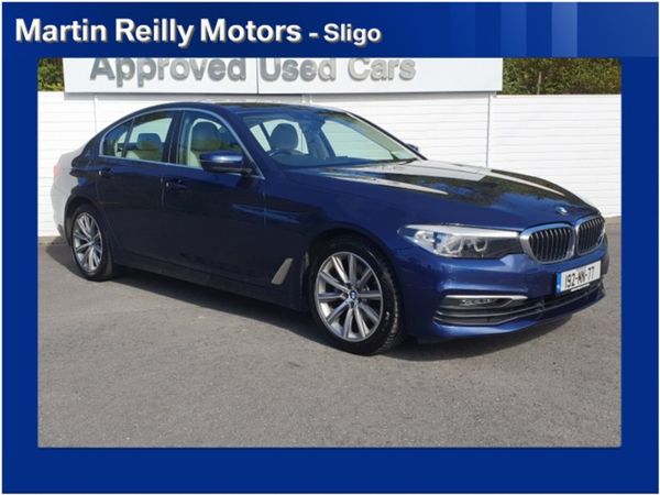 BMW 5-Series Saloon, Diesel, 2019, Blue