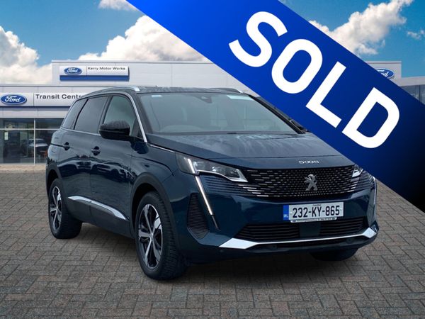 Peugeot 5008 MPV, Diesel, 2023, Blue