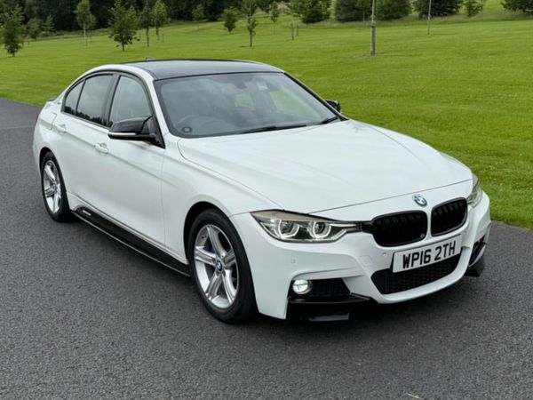 BMW 3-Series Saloon, Petrol Hybrid, 2016, White