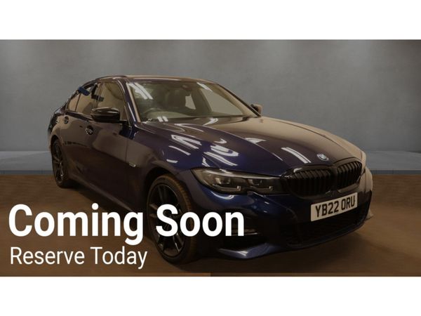 BMW 3-Series Saloon, Petrol Plug-in Hybrid, 2022, Blue