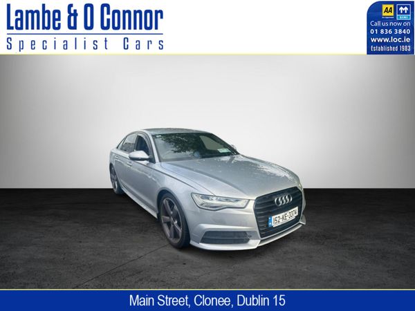 Audi A6 Saloon, Diesel, 2015, Silver