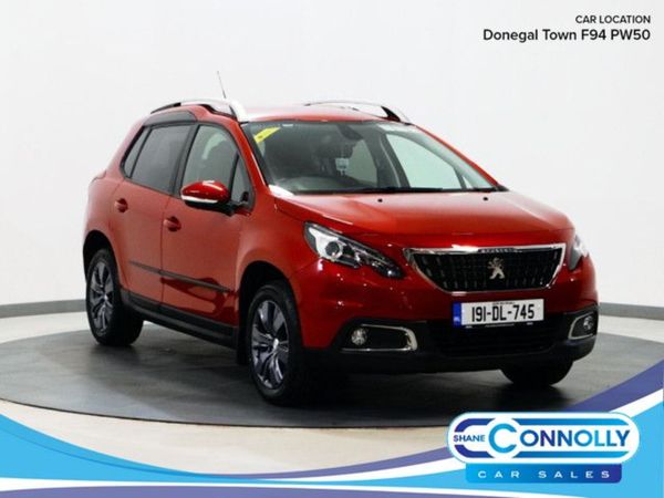 Peugeot 2008 Estate, Petrol, 2019, Red