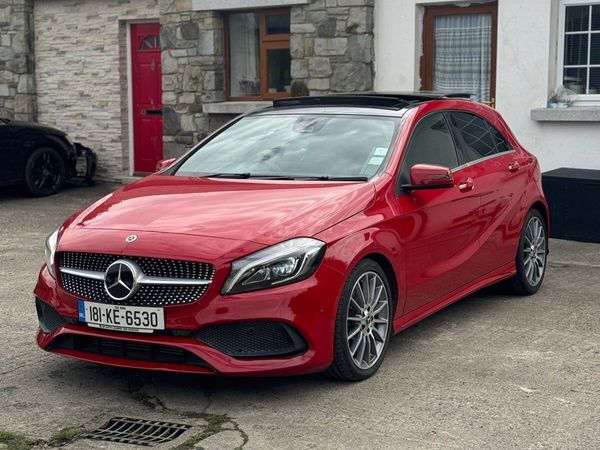 Mercedes-Benz A-Class Hatchback, Petrol, 2018, Red