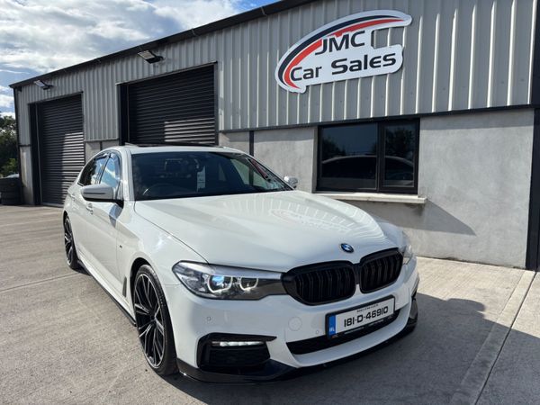 BMW 5-Series Saloon, Diesel, 2018, White