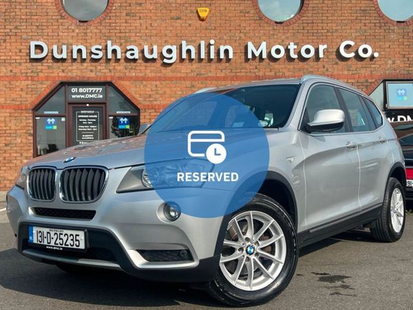 BMW X3 SUV, Diesel, 2013, Silver