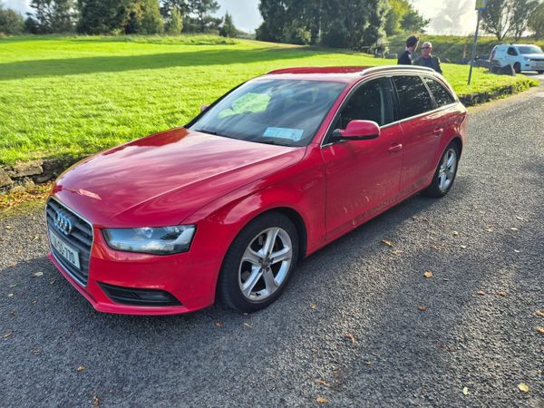 Audi A4 Estate, Diesel, 2013, Red