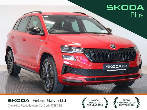 Skoda Karoq Estate/Jeep, Diesel, 2023, Red