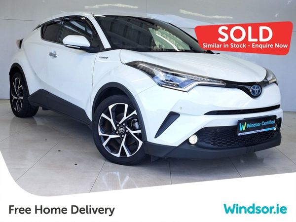 Toyota C-HR Crossover, Petrol Hybrid, 2018, White