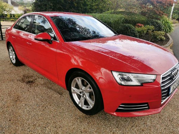 Audi A4 Saloon, Diesel, 2016, Red