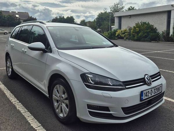 Volkswagen Golf Estate, Petrol, 2014, White