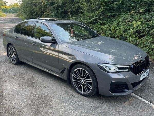 BMW 5-Series Saloon, Diesel, 2017, Black
