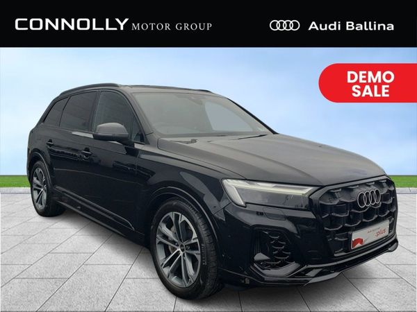 Audi Q7 SUV, Petrol Plug-in Hybrid, 2025, Black