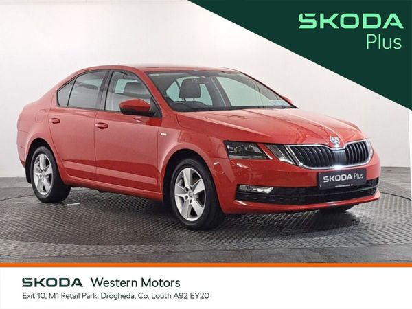Skoda Octavia Saloon, Diesel, 2020, Red
