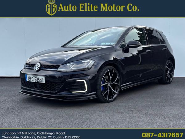 Volkswagen Golf Hatchback, Petrol Plug-in Hybrid, 2018, Black