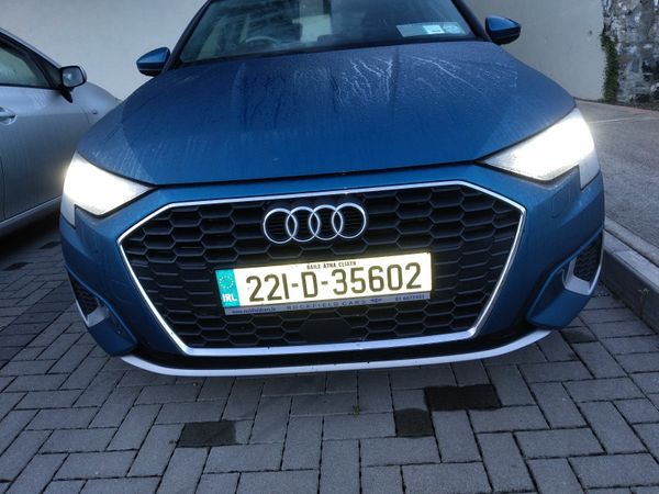 Audi A3 Hatchback, Petrol Plug-in Hybrid, 2022, Blue