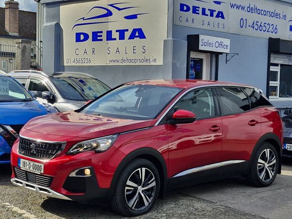 Peugeot 3008 SUV, Diesel, 2018, Red